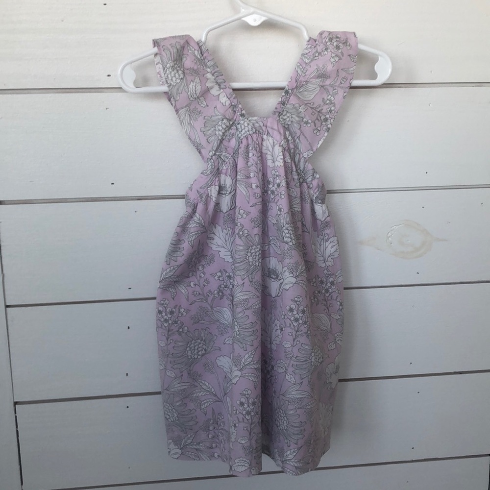 Gap floral ruffled sun dress